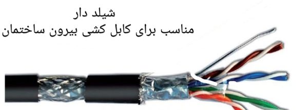 کابل شبکه درجه یک ooutdoor